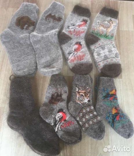 Шерстяные носки