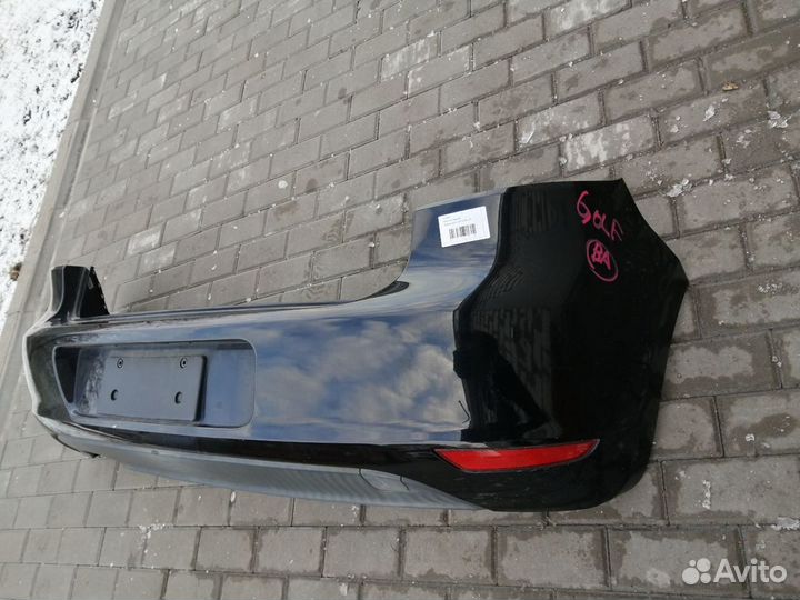 Бампер Задний Гольф 6 хэтчбек