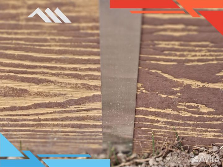 Профиль для грядок из шифера (комплект Н12 400мм)