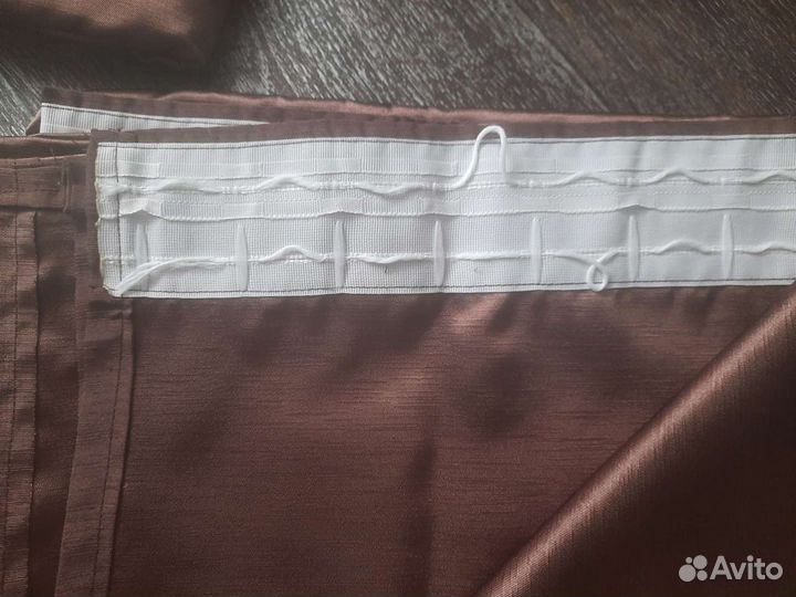 Портьеры шторы 2 шт 250 на 140 каждая