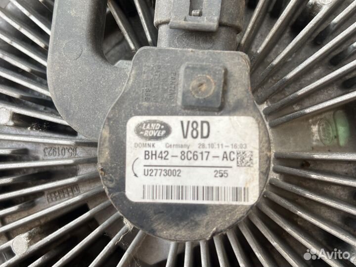 Вискомуфта range rover vogue 3 L322 diesel 2011