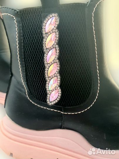 Ботинки демисезонные для девочки 33 34