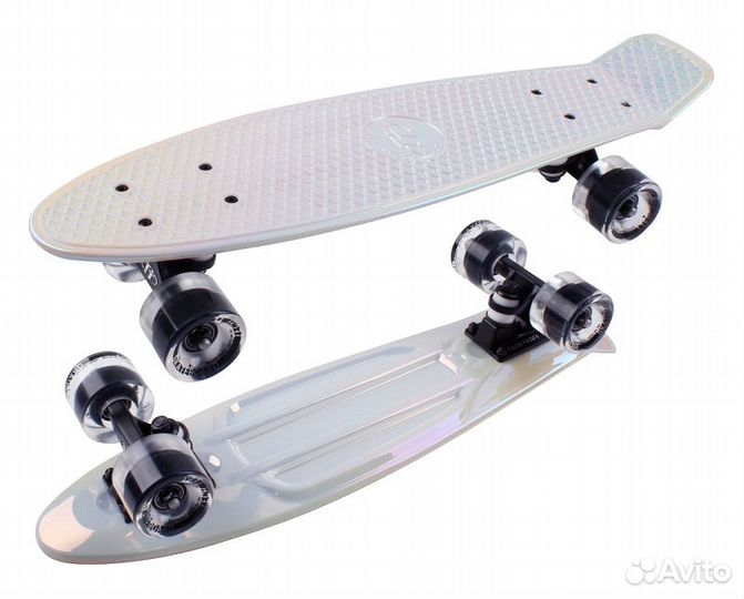 Скейтборд пластиковый Metallic 22