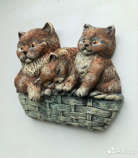 Котята рыжие. Панно. Авторская работа