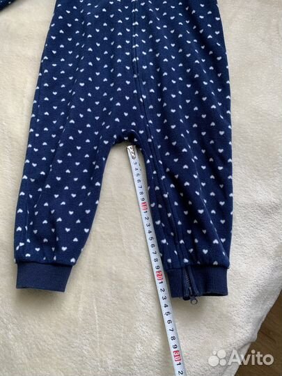 Флисовый комбинезон 86р для девочек