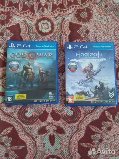 Диски игры для PS4