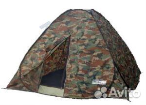Палатка летняя 2х2х1.35 автомат камуфляж