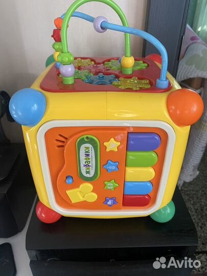 Развивающие игрушки кубик музыкальный