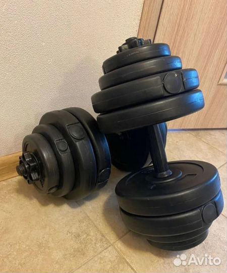 Гантели По 14 кг каждая