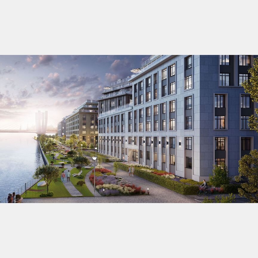 1-к. квартира, 51,4 м², 4/8 эт.