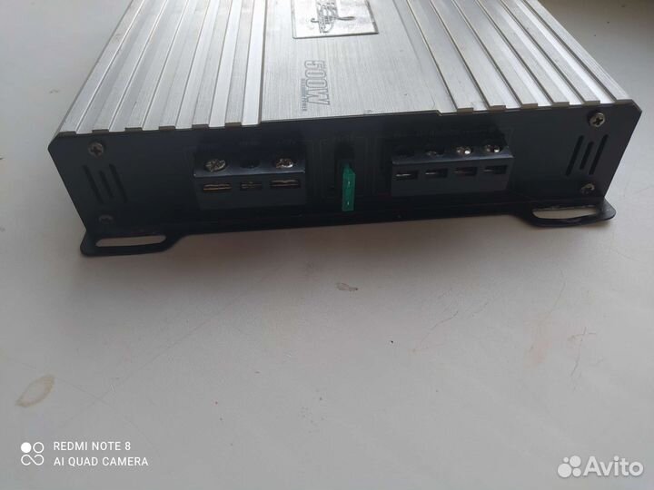 Сабвуфер и усилитель