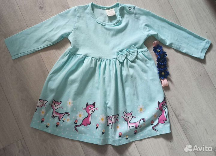 Вещи пакетом для девочки 80