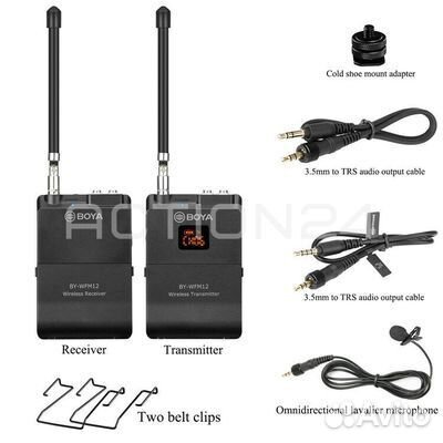 Беспроводная микрофонная система Boya BY-WFM12