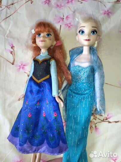Куклы барби. Анна и Эльза