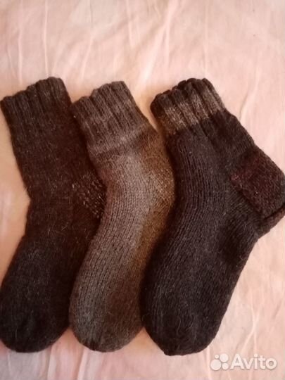 Носки вязаные мужские