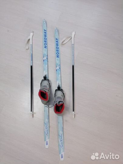 Лыжи беговые детские