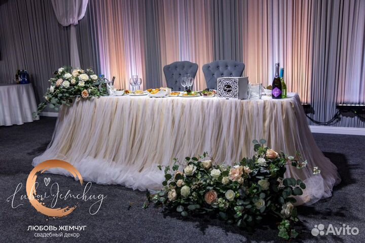 Оформление зала на свадьбу Свадебный декор
