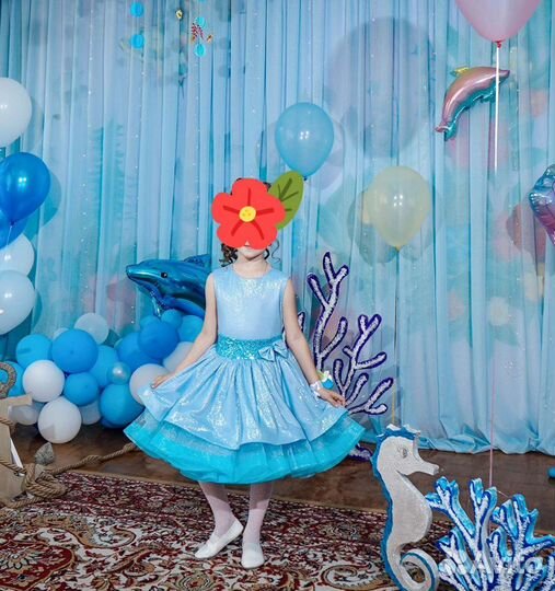 Платье на выпускной в детский сад 122