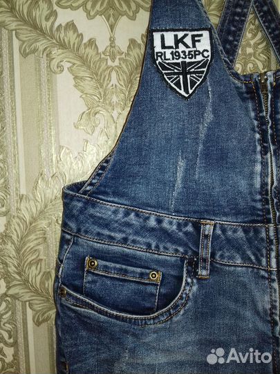 Джинсовый комбинезон Bonprix 44-46 размер