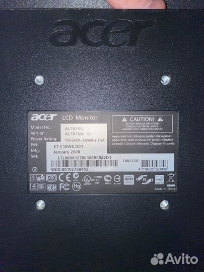 Монитор Acer