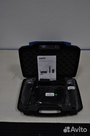 Радиомикрофон shure glxd 4 с кейсом