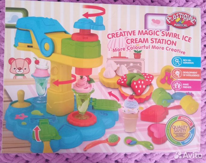 Play Doh Фабрика мороженого Плэй до