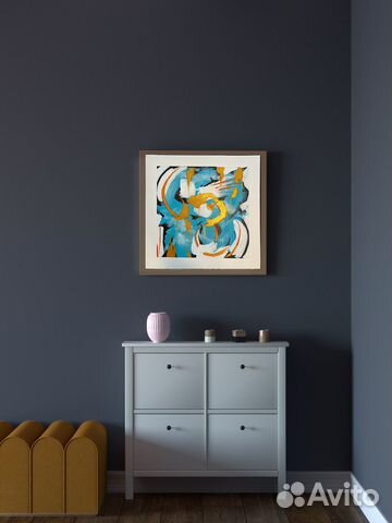 Картина абстракция