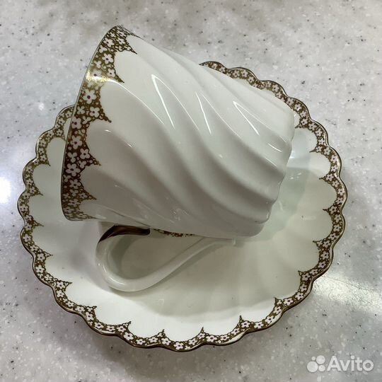 Чашки кофейные лфз костяной фарфор