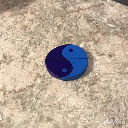 Подставка под фото из глины