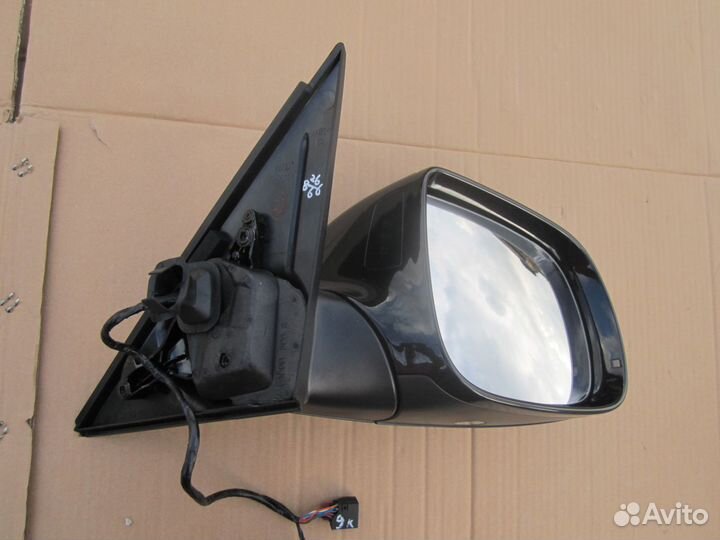 Зеркало правое 9+2 контактов Аналог Audi Q5 08-17