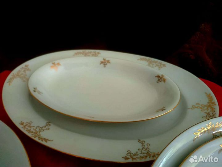 Новый столовый сервиз 34 предмета