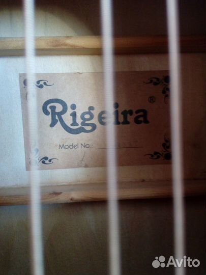 Акустическая гитара Rigeira