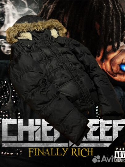 Куртка аляска, jaded london type, с мехом