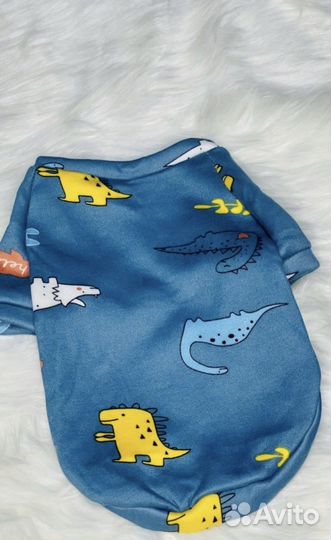 Толстовка для собак утепленная