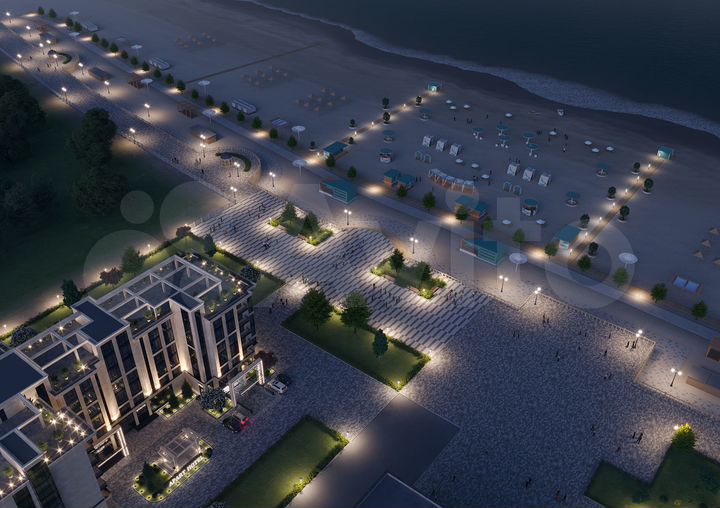 Апартаменты-студия, 32,3 м², 2/6 эт.