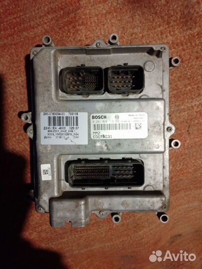 Блок управления двигателем д245 газ3309