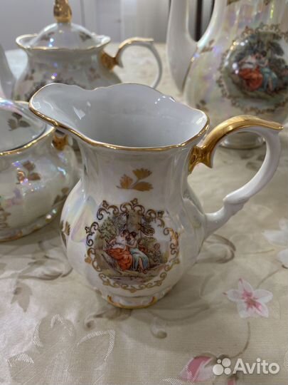 Отличный подарок Чайно кофейный сервиз гдр