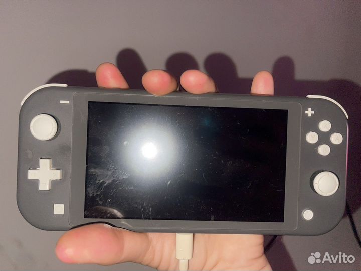Nintendo switch lite с играми не прошитая