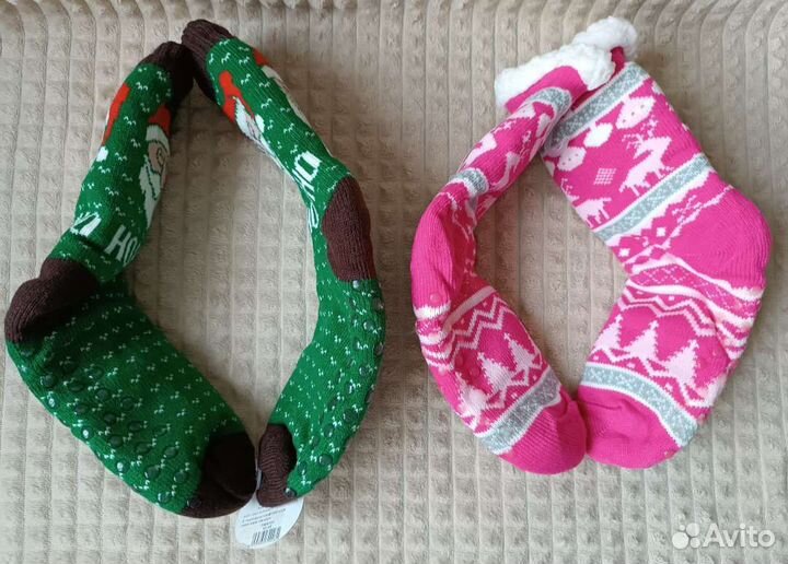 Зимние тёплые носки новые