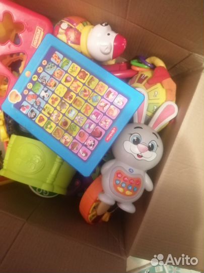 Игрушки пакетом разные музыкальные развивающие