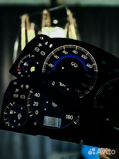 Шкалы на skyline V35