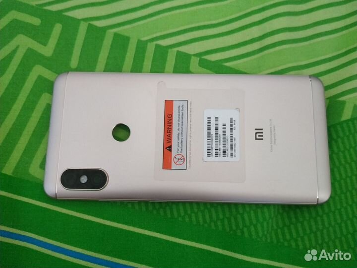 Задняя крышка на Xiaomi redmi Note 5 новая