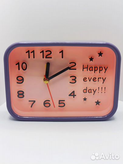 Часы настольные будильник кварцевый CY2301