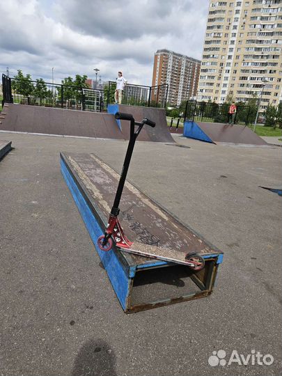 DK 2 дека два самокат трюковой парк, не стрит рар