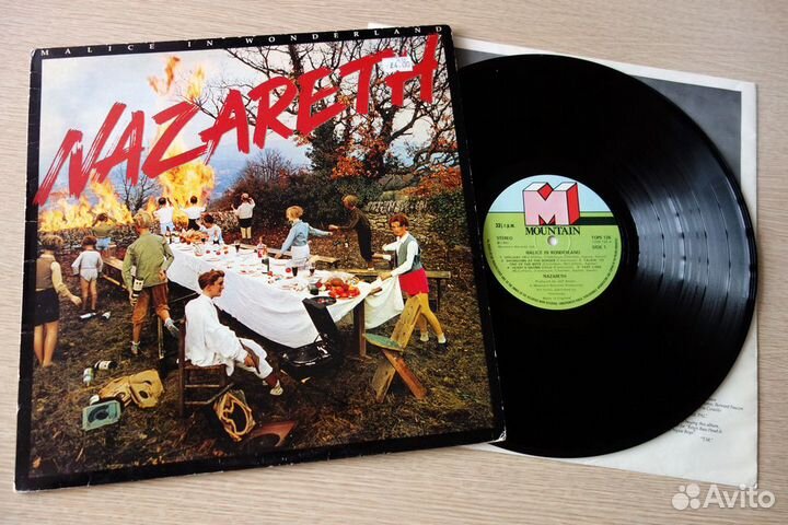 Nazareth - Malice In Wonderland - 1980 Uk LP