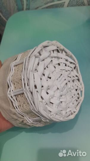 Набор салфеток махровых в корзинке