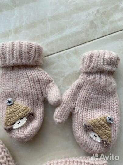 Шапка шлем Totti с варежками