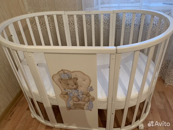 Детская кроватка трансформер 7 в 1