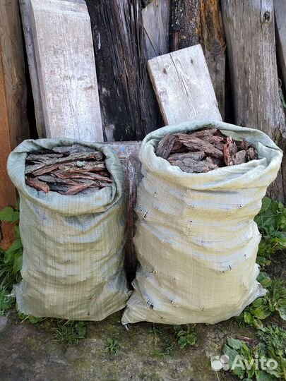 Кора сосны мульча