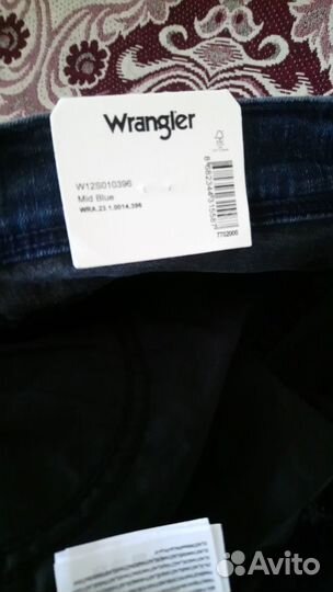 Мужские джинсы wrangler